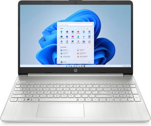 HP 15-EF2747 Laptop, 15.6" FHD Touchscreen IPS Display, AMD Ryzen™ 7 5700U Processor, 16GB RAM, 512GB SSD, AMD Radeon Graphics, Backlit K/B, Windows 11, Silver | 8B3S2UA#ABA