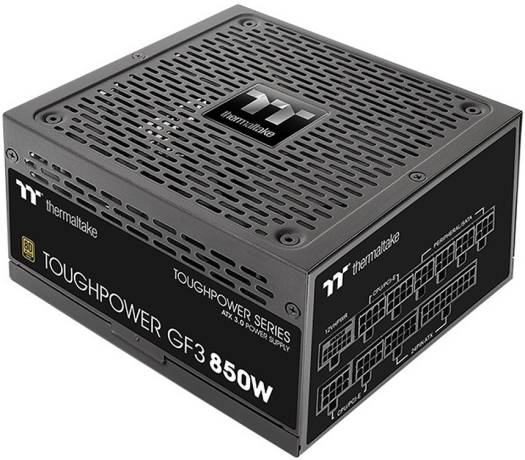 Thermaltake Toughpower GF3 Gold Full Modular Power Supply, TT Premium Edition, 850W Max Capacity, 80 PLUS Gold, 135mm Ultra Quiet Smart Zero Fan, PCIe Gen 5.0 & ATX 3 .0, Black | PS-TPD-0850FNFAGK-4