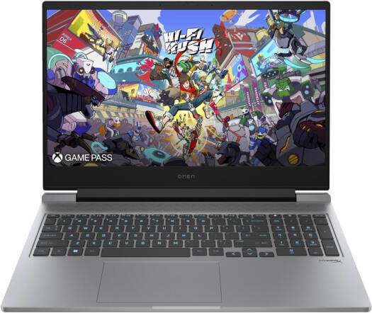 HP Omen 16 16-ae0073cl Gaming Laptop, 16" FHD IPS 144Hz Display, Intel Core i7-14650HX, 32GB RAM, 1TB SSD, GeForce RTX 4060 8GB GPU, ENG RGB Backlit K/B, Windows 11 Home, Mica Silver | 9R8T5UA#ABA