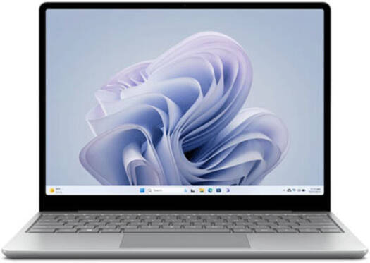 Microsoft Surface Laptop Go 3, 12.4" Touch Pixel Sense Display, Intel Core i5-1235U, 8GB RAM, 256GB SSD, Intel Iris XE Graphics, Win11, Platinum, Eng-Arb KB | XK1-00032