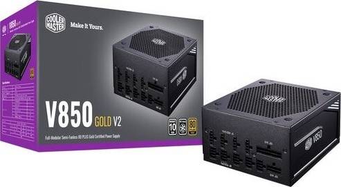 Cooler Master V850 Gold V2 850W 80 PLUS Gold Modular Power Supply | MPY-850V-AFBAG-UK