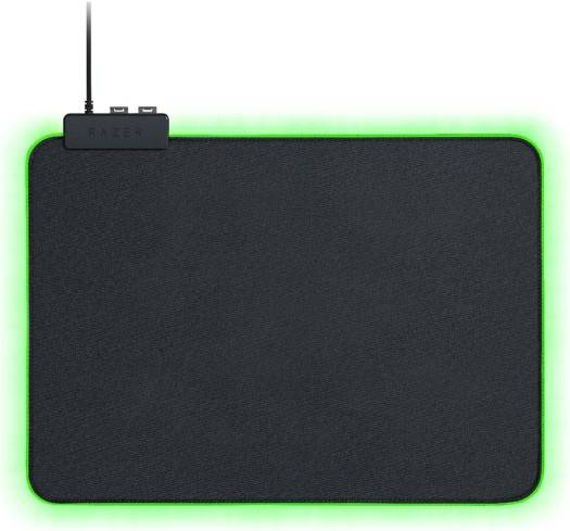 Razer Goliathus Chroma Mouse Mat, 355 x 255 x 3mm Dimension, Razer Chroma RGB, Micro-Textured Cloth Surface, Black | RZ02-02500100-R3M1