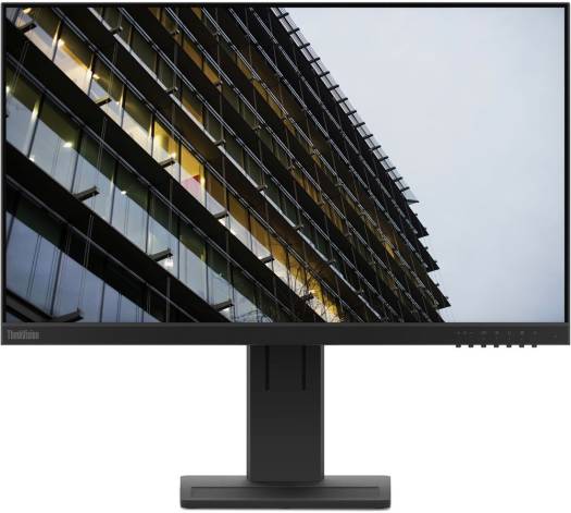Lenovo ThinkVision E24-28 23.8" FHD Monitor, IPS Display, 4ms Respone Time, 72% NTSC Color Coverage, 16.7 Million Colors with 8-bit, 2 x 1.5W Speakers, VGA / HDMI 1.4 / DP 1.2, Black | 62B6MAT3UK