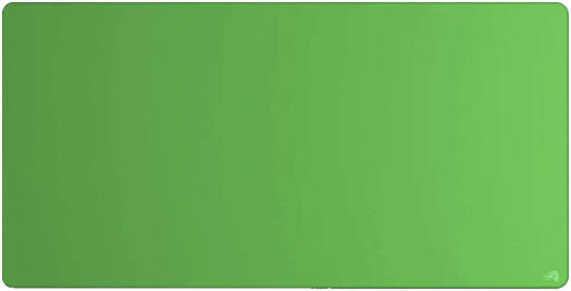 Glorious XXL Chroma Key Extended Gaming  Mousepad, Chroma Key Color For Green Screen Effects, 18 x 36", Smooth and Durable Cloth, Anti-Slip Rubber Base, Stitched Edge, Green | GLO-MP-GS