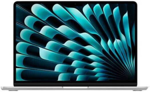 Apple MacBook Air 2024 Laptop, 15.3'' Liquid Retina Display, M3 Chip, 10-core GPU, 8GB RAM, 512GB SSD, Touch ID, Backlit Magic Keyboard ENG, International Version, Silver | MRYQ3