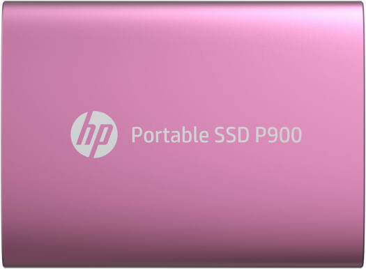 HP P900 Portable Blazing Fast External SSD, 1TB Capacity, Up to 2000 MB/s Sequential Read Speed, Up to 2000 MB/s Sequential Write Speed, USB 3.2 Gen2 x 2, Type-C Cable, Pink | 848T8AA#ABB