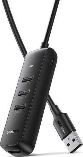 Ugreen 10915 4 Port Powered USB Hub, 5Gbps Data Transfer Speed, 4 USB 3.0 Ports | 10915