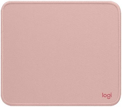 Logitech Pad Studio Mouse Pad, 200x230mm, Anti-Slip Base, Spill Resistant, Anti-Fray Stitching, Polyester Material, Darker Rose | 956-000050