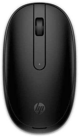 HP 240 Bluetooth Mouse, Ambidextrous Design, Up to 1600 DPI, Bluetooth 5.1 Wireless Connectivity, Compact, Portable, Black | 3V0G9AA