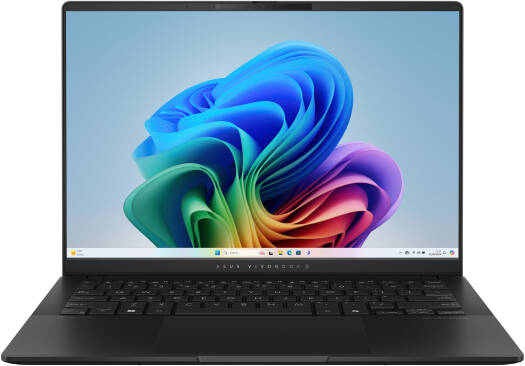ASUS Vivobook S 14 OLED S5406MA Laptop, 14" WUXGA OLED 60Hz Display, Intel Core Ultra 7 155H, 16GB RAM, 1TB SSD, Intel Arc Graphics, ENG-ARAB Keyboard, Win11, Natural Black | S5406MA-OLEDU711WB