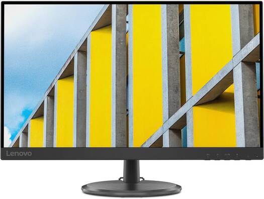 Lenovo D27-30 27" FHD VA Monitor, 4ms / 6 ms Responsew Time, 75 Hz Refresh Rate, 16.7 Million Colors with72% NTSC,178°/178° Viewing Angle,  AMD FreeSync, VGA / HDMI, Raven Black | 66B8KAC6EU