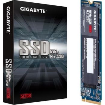 Gigabyte M.2 2280 512GB PCI-Express 3.0 x4, NVMe 1.3 Internal Solid State Drive (SSD) | GP-GSM2NE3512GNTD