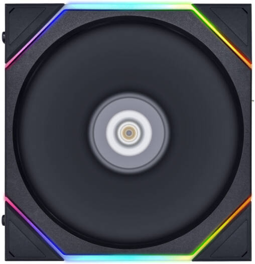Lian-Li UNI FAN TL 140 Case Fan, 140mm Fan Size, 1800 RPM Fan Speed, 103.9 CFM Fan Airflow, Fluid Dynamic Bearing Type, PA66 / LCP Materials, Single Pack, Black | 14TL1B
