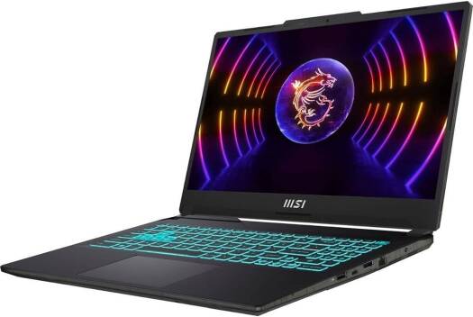 MSI Cyborg 15 A13VF Gaming Laptop, 15.6" FHD IPS 144Hz Display, Intel Core i7-13700H, 8GB RAM, 512GB SSD, GeForce RTX 3050 6GB GPU, ENG Keyboard, FreeDOS, Black | 9S7-15K111-297