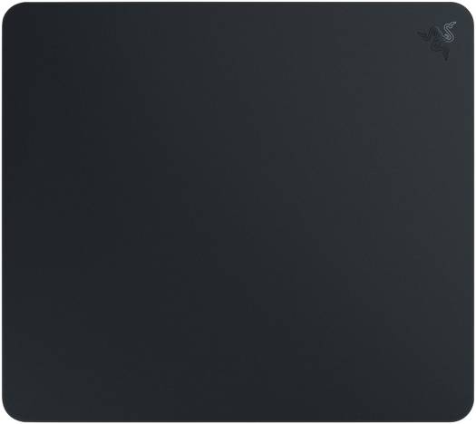 Razer Atlas Tempered Glass Mouse Mat, 450 x 400 x 5mm Dimension, CNC-Milled with Rounded Edge, Anti-Slip Rubber Base, Black | RZ02-04890100-R3M1