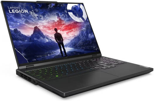 Lenovo Legion Pro 5 16IRX9 Gaming Laptop, 16" WQXGA IPS 240Hz Display, Intel Core i7-14650HX, 16GB RAM, 1TB SSD, GeForce RTX 4060 8GB GPU, ENG-ARAB 4-Zone K/B, FreeDOS, Onyx Grey | 83DF000AAX