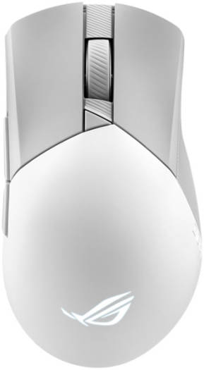ASUS ROG Gladius III Wireless Gaming Mouse, 2.4 GHz & BT Connectivity, 36000 dpi, AimPoint Optical Sensor, Up to 143 Hours of Battery Life, 6 Prog Buttons, 650 IPS Max Speed, White | 90MP02Y0-BMUA10