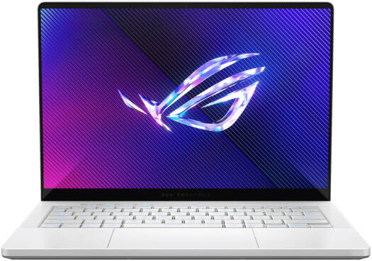 ASUS ROG Zephyrus G14 GA403UV Gaming Laptop, 14" 3K OLED 120Hz Display, AMD Ryzen 9 8945HS, 32GB RAM, 1TB SSD, GeForce RTX 4060 8GB GPU, ENG-ARAB K/B, Win11, White | GA403UV-OLED9132W