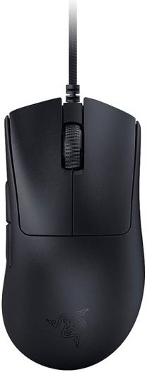 Razer Deathadder V3 Gaming Mouse, Wired Connectivity,  Focus Pro 30K Optical Sensor, 8 Programmable Controls, Optical Mouse Switches Gen-3, Up to 30000 DPI, Black | RZ01-04640100-R3M1