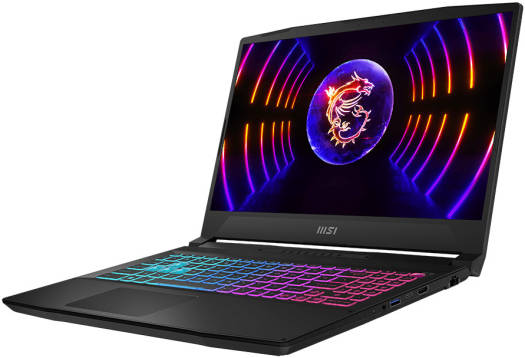 MSI Katana 15 B13VGK-484US Gaming Laptop, 15.6" FHD IPS 144Hz Display, Intel Core i7-13620H, 16GB RAM, 1TB SSD, GeForce RTX 4070 GPU, RGB Backlit ENG Keyboard, Win11, Black | 9S7-158571-484