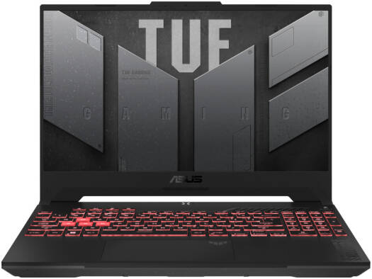ASUS TUF Gaming A15 FA507NUR Laptop, 15.6" FHD IPS 144Hz Display, AMD Ryzen 7 7435HS, 16GB RAM, 1TB SSD, GeForce RTX 4050 6GB Laptop GPU, ENG-ARAB K/B, Win11, Grey | FA507NUR-LP053W