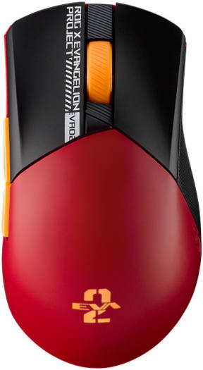 ASUS ROG Gladius III Wireless EVA-02 Edition Gaming Mouse, Tri-Mode Connectivity, AimPoint Sensor, Up to 36000 DPI Resolution, 650 IPS Max Speed, AURA Sync, 1000Hz Polling Rate | 90MP03F0-BMUA00