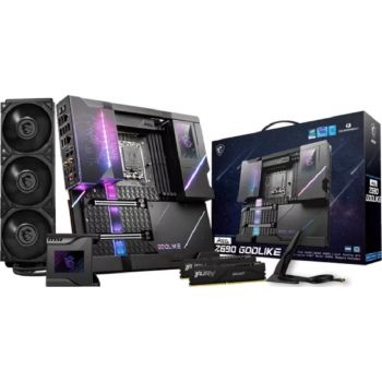 MSI MEG Z690 Godlike Motherboard + 360 R Cooler + Kingston Fury 32GB (16x2) DDR5 6000Mhz Memory Combo Set | 9C6-BZ04-001