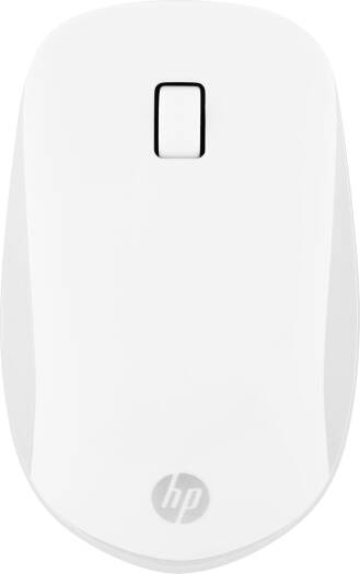 HP 410 Wireless Computer Mouse, Multi-Surface Sensor, Up to 2000 DPI, 3 Buttons, Scroll Wheel, Up to 12 Month Battery, Bluetooth Connectivity, White | 4M0X6AA