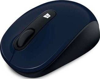 Microsoft Sculpt Wireless Mobile Mouse Four-way wheel scrolling Start menu for Windows 7 Ambidextrous design 2.4 GHz RF 2 x AAA Alkaline - Black | 43U-00004