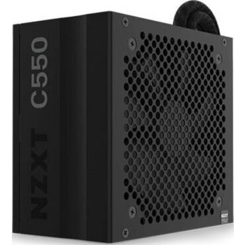 NZXT C Series 550W Semi-Modular ATX PSU, 80 Plus Bronze Rating, 6 Sata Power, 100V-240V Input, 3 Peripherals, Black  | PA-5B1BB-UK
