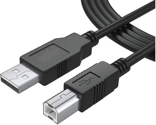 Zonixplay USB Type A Male to USB Type B Printer Cable, For All In One Printers, 3 Meter Length, Black | ?AI177