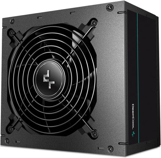 DeepCool PM750D 80 PLUS Gold Non-Modular ATX Power Supply, 750W Power, Full-Bridge LLC Topology, 120mm Hypro Bearing Fan, 100-150ms Power  Good Signal, 100000 Hours MTBF - Black | R-PM750D-FA0B-UK