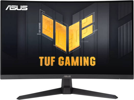 ASUS TUF Gaming VG27VQ3B Curved Monitor, 27" FHD Fast VA Display, 180Hz Refresh Rate, 1ms (GtG) Response Time, AMD FreeSync Technology, 16.7m Display Colors, Black | VG27VQ3B