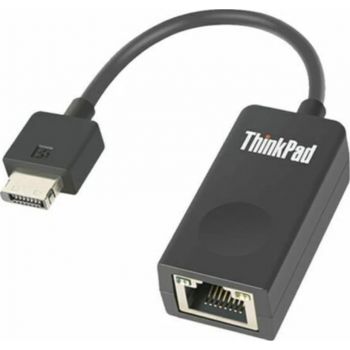 Lenovo ThinkPad Ethernet Extension Adapter Gen 2, Up to 1000Mbps Speed,  Driver-free, Plug and Use, 8cm Cballe Length, Black | 4X90Q84427