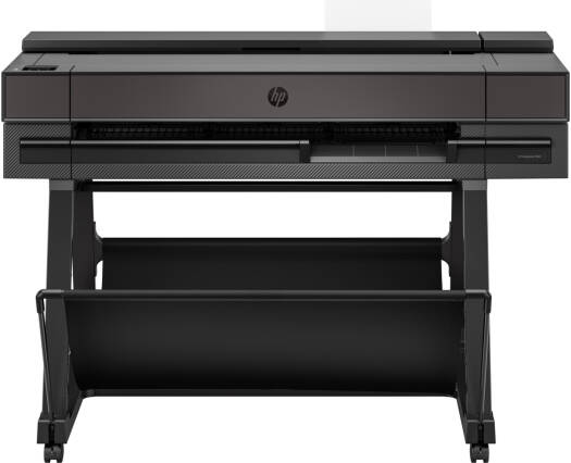 HP DesignJet T850 36-in Thermal Inkjet Printer, 25 Sec/Page on A1, 6 pl (C, M, Y) & 12.6 pl (mK) Ink Drop, Up to 2400 x 1200 Optimized DPI Resolution, 5504 Total Print Head Nozzles, Black | 2Y9H0A