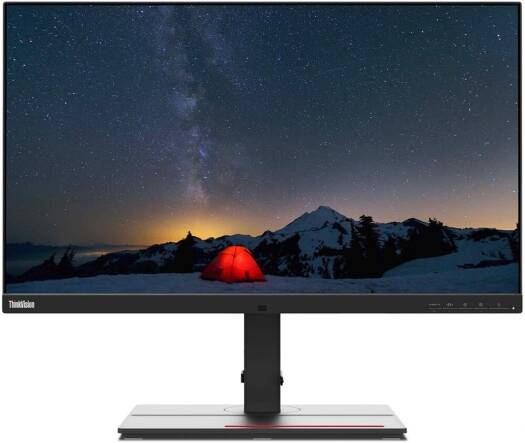 Lenovo ThinkVision P27u-20 Monitor, 27" IPS Display, 4K UHD Resolution, 60Hz Refresh Rate, 4ms (Extreme Mode) Response Time, Built-In 3w x2 Speakers, 1.07B Color Display, Black | P27u-20