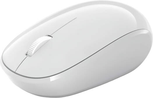 Microsoft Wireless Optical Bluetooth Mouse, Fast Tracking Sensor, 5.0 Bluetooth, 2.4 GHz frequency Range, Wireless Range 33ft/10M, Precise Navigation, Glacier | RJN-00070