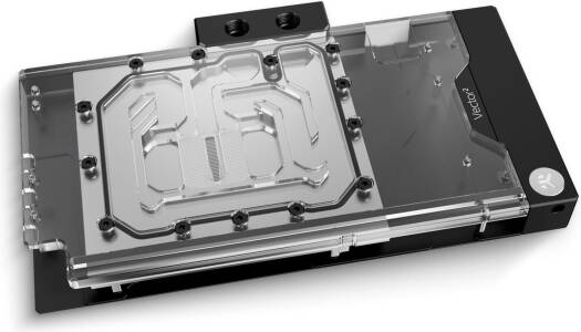 EKWB EK-Quantum Vector 2 Strix/TUF RTX 4080 D-RGB Water Block, CNC-Machined Backplate, EK-Matrix7 Support, Addressable D-RGB, Nickel + Plexi | 3831109894095