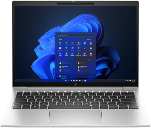 HP EliteBook 830 G10 Laptop, 13.3" WUXGA IPS Display, Intel Core i7-1355U, 16GB RAM, 512GB SSD, Intel Iris Xe Graphics, Backlit English-Arabic K/B, Windows 11 Pro, Silver | 927T9ES#ABV