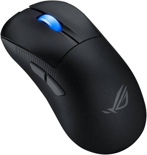 ASUS ROG Keris II Ace Ultralight 54g Ergonomic Gaming Mouse, 42,000-dpi ROG AimPoint Pro Sensor, ROG SpeedNova Wireless, Micro Switches, 4,000/8,000 Hz Polling Rate Booster, Black | 90MP03N0-BMUA00