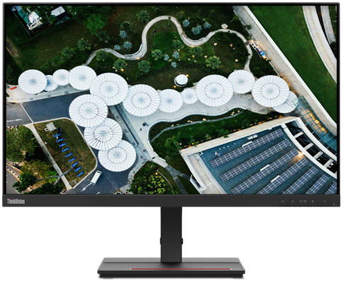 Lenovo ThinkVision S24e-20 Display, 24" FHD VA Display, 60Hz Refresh Rate, 4ms (Extreme Mode) Response Time, AMD FreeSync Technology, 16.7m Display Colors, 3-Side NearEdgeless, Black | 62AEKAT2UK