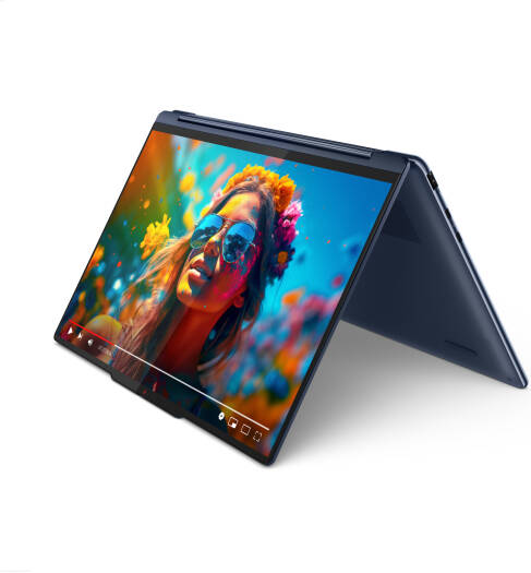 Lenovo Yoga 9 2-in-1 14IMH9 Laptop, 14" 2.8K OLED 120Hz Touch Display, Intel Core Ultra 7 155H Processor, 32GB RAM, 1TB SSD, Intel Arc Graphics, English Keyboard, Win11, Cosmic Blue | 83ACCTO1WW32