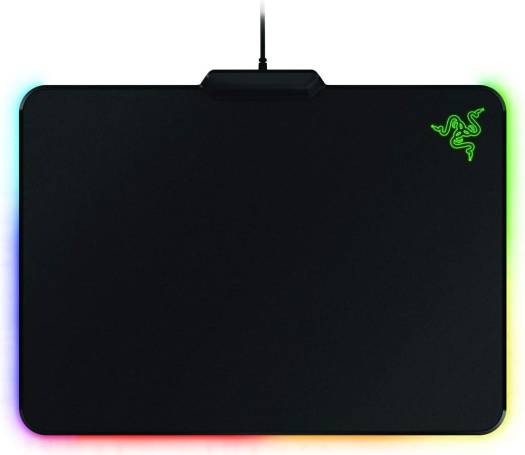 Razer Firefly Hard Edition Gaming Mouse Mat, Non-Slip Rubber Base, Razer Chroma Lighting, Razer Chroma Lighting, 355x255x4mm Dimensions, Black | RZ02-01350100-R3M1
