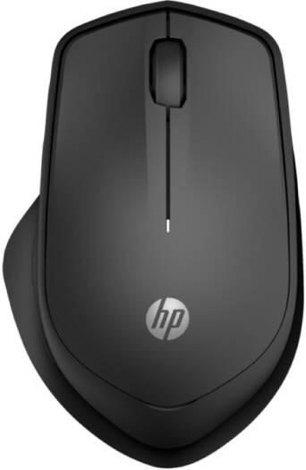 HP 280 Silent Wireless Mouse, Up To 18 Months Working Time On Single Battery, AES 128 Bits Encryption, 1200 dpi, Black | 19U64AA