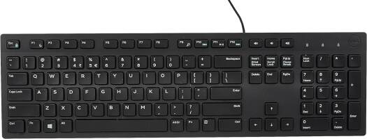 Dell Multimedia USB English and Arabic Keyboard - KB216, 580-ADGW