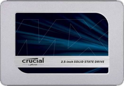 Crucial 500 GB MX500 2.5" Internal SATA SSD, Up to 560 MB/s Sequential Read & Up to 510 MB/s Write Speed, Silicon Motion SM2258 Controller, Micron 3D TLC NAND Flash Technology | CT500MX500SSD1