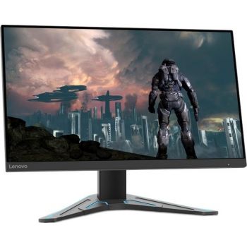 Lenovo G24-20 23.8" FHD IPS Gaming Monitor, 1920x1080 Resolution, 144 Hz Refresh Rate, 0.5ms MPRT, 16:9 Aspect Ratio, 99% sRGB, HDMI/DP, FreeSync, Eye Comfort, Tilt, Black | 66CFGAC1AE