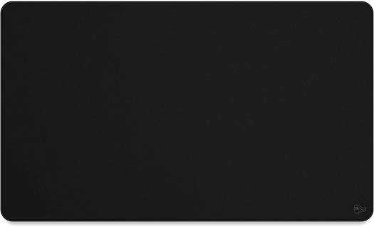 Glorious XL Extended Gaming Mouse Mat / Pad - Stealth Edition, Wide (XL) Black Cloth Mousepad, Stitched Edges, 14"x24" | G-P-Stealth