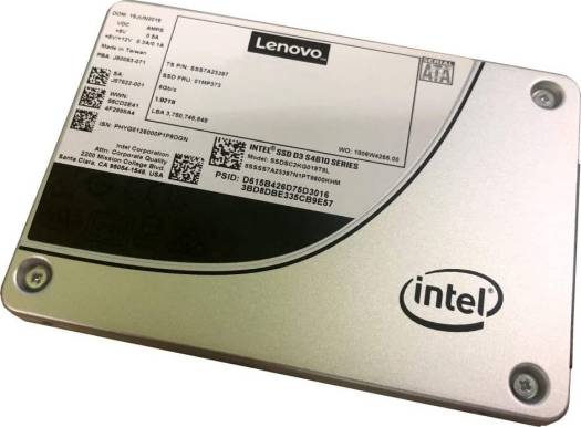 Lenovo ThinkSystem 3.5" Intel S4510 240GB Entry SATA 6Gb Hot Swap SSD