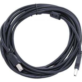 Generic USB 2.0 Printer Cable, 5 Meter Length, Black | AIF2051